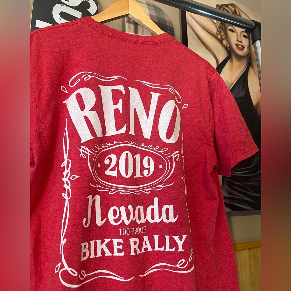 Men’s 2019 Reno Nevada Bike Rally Shirt